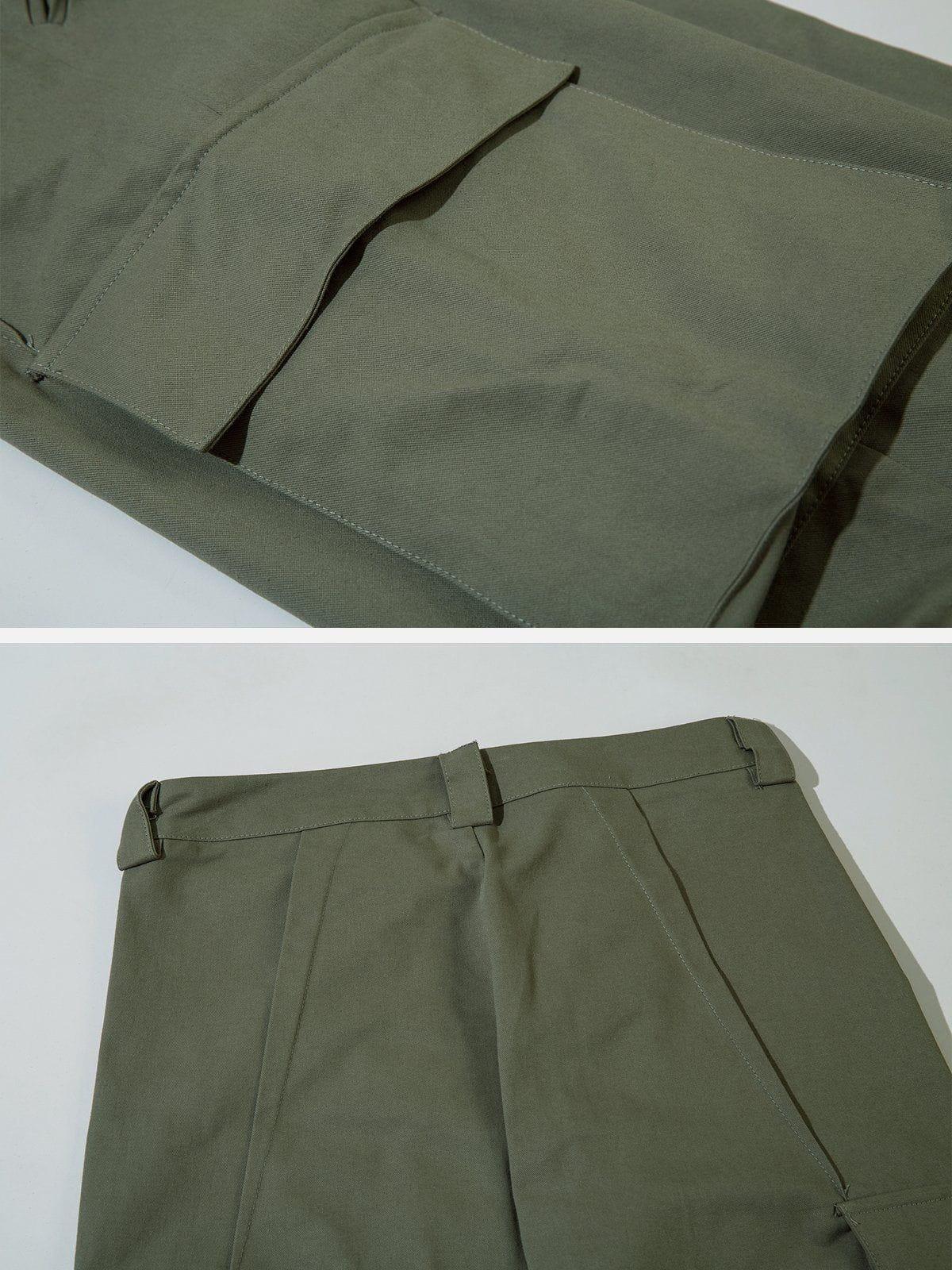 1984® - Solid Large Pocket Cargo Pants 1984