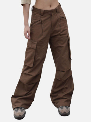 1984® - Solid Large Pocket Cargo Pants 1984