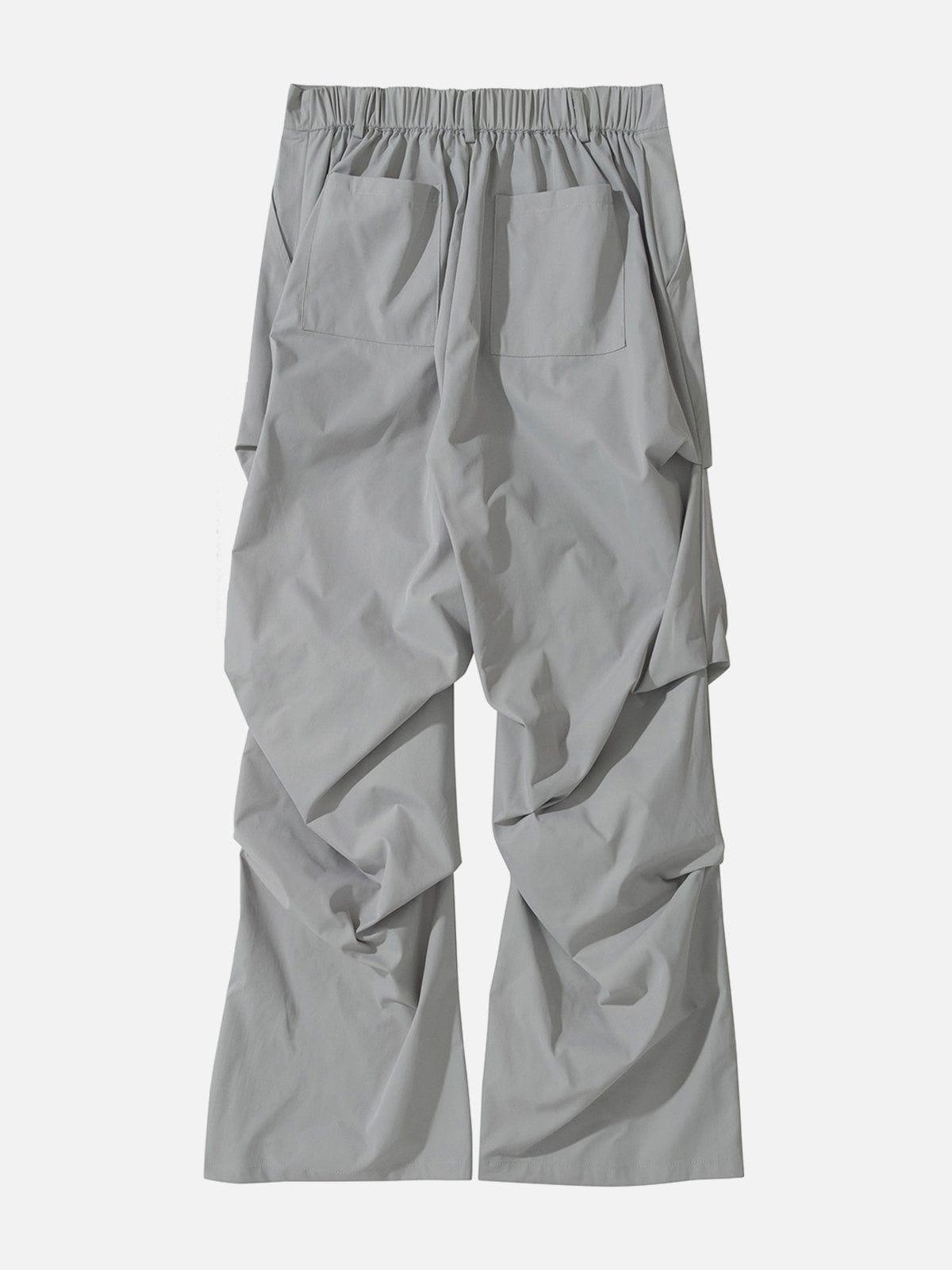 1984® - Solid Pleated Technical Cargo Pants 1984