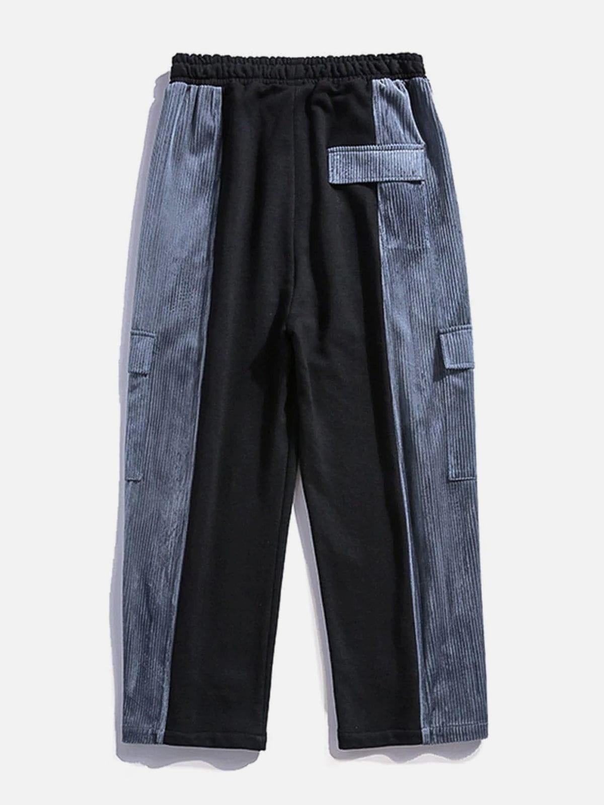 1984® - Splicing Velcro Corduroy Pants - 1984brand