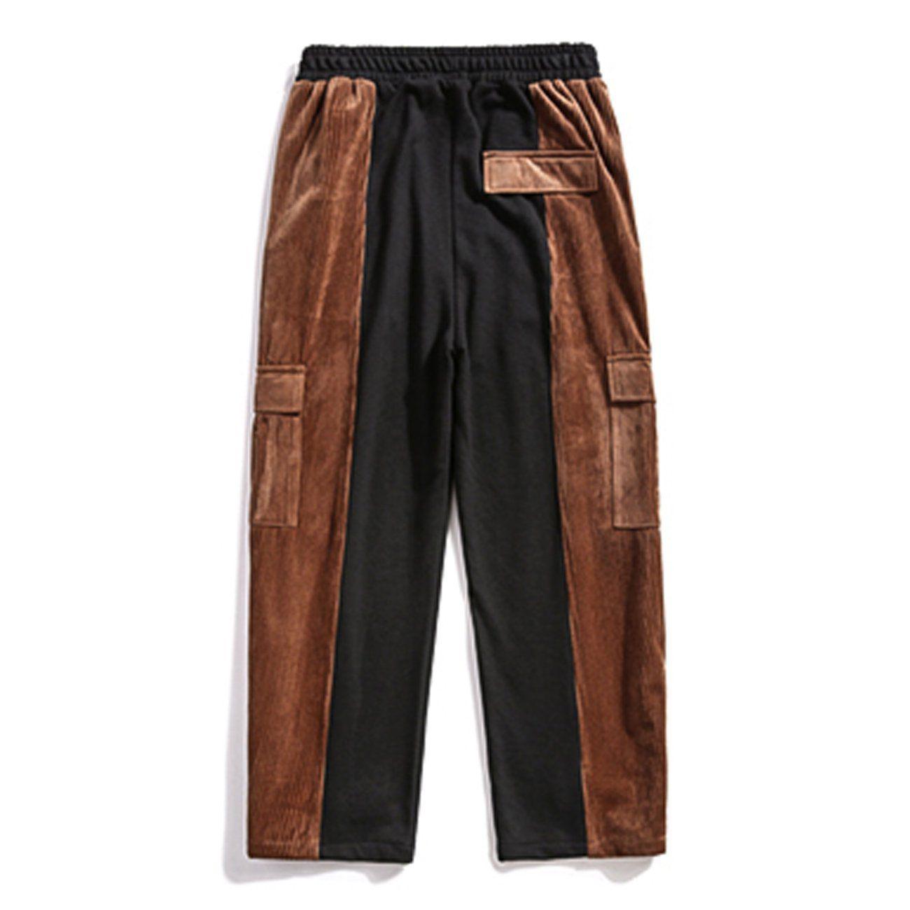 1984® - Splicing Velcro Corduroy Pants - 1984brand