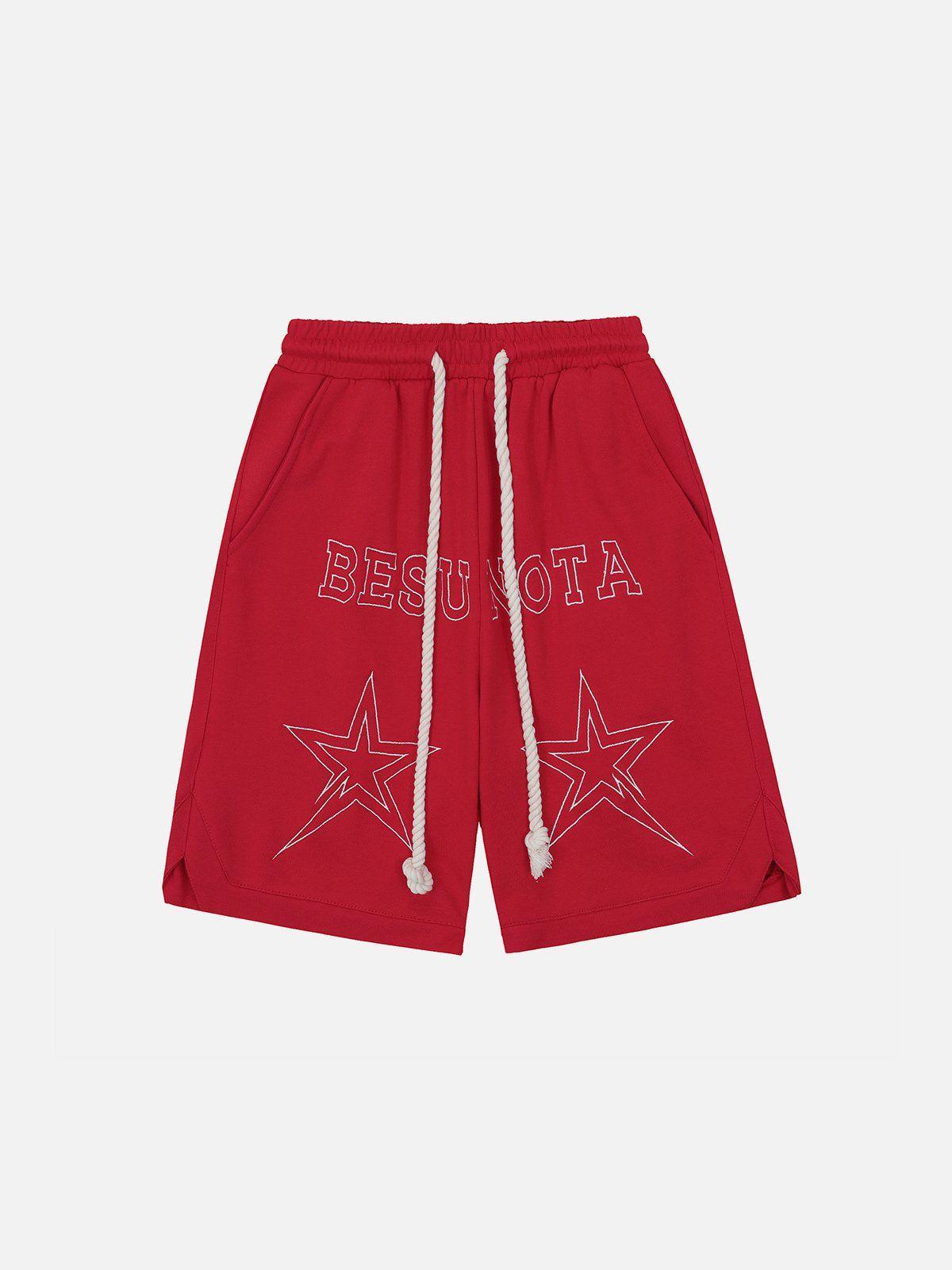 1984® - Star Letter Print Shorts - 1984brand