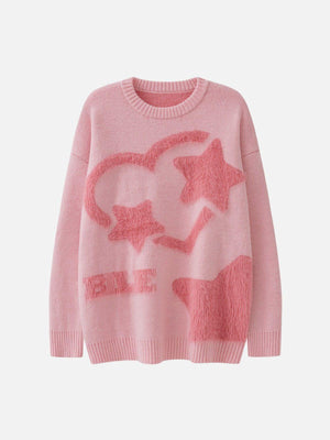 1984® - Star Love Embroidery Sweater - 1984brand