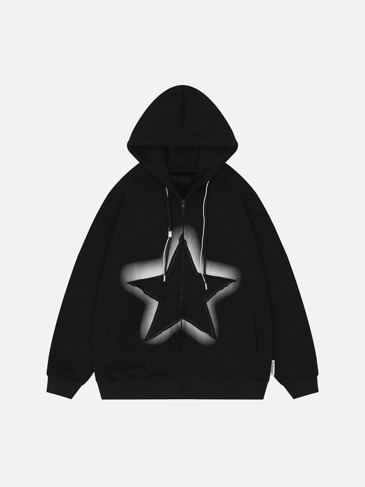 1984® - Star Sharp Corners Zipper Hoodie - 1984brand