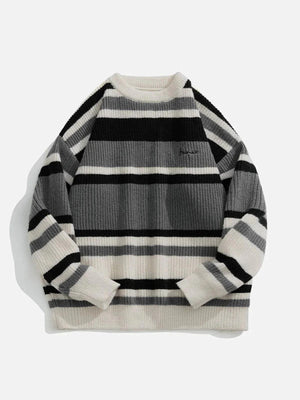 1984® - Striped Color Block Sweater - 1984brand