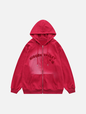 1984® - Suede Moon Print Hoodie - 1984brand