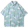 1984® - Swan Full Print Short-sleeved Shirt - 1984brand