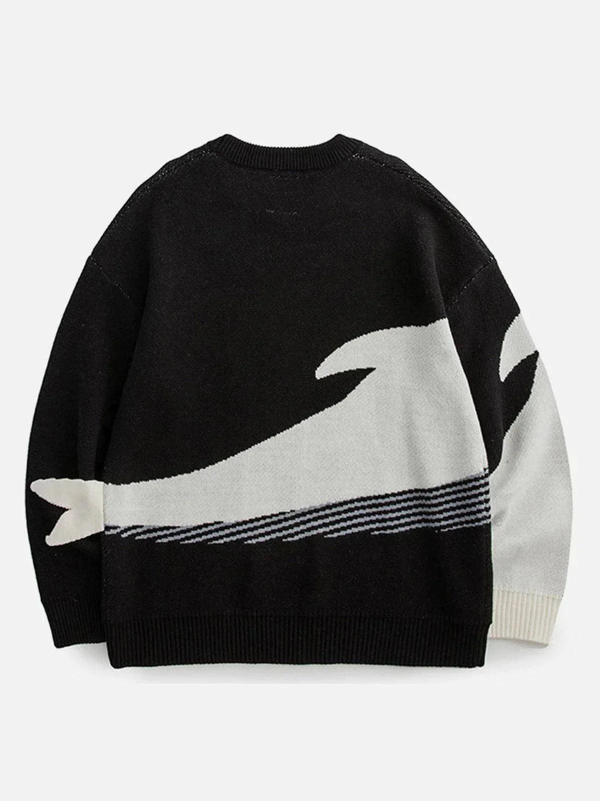 1984® - The Loneliest Whale Knit Sweater - 1984brand