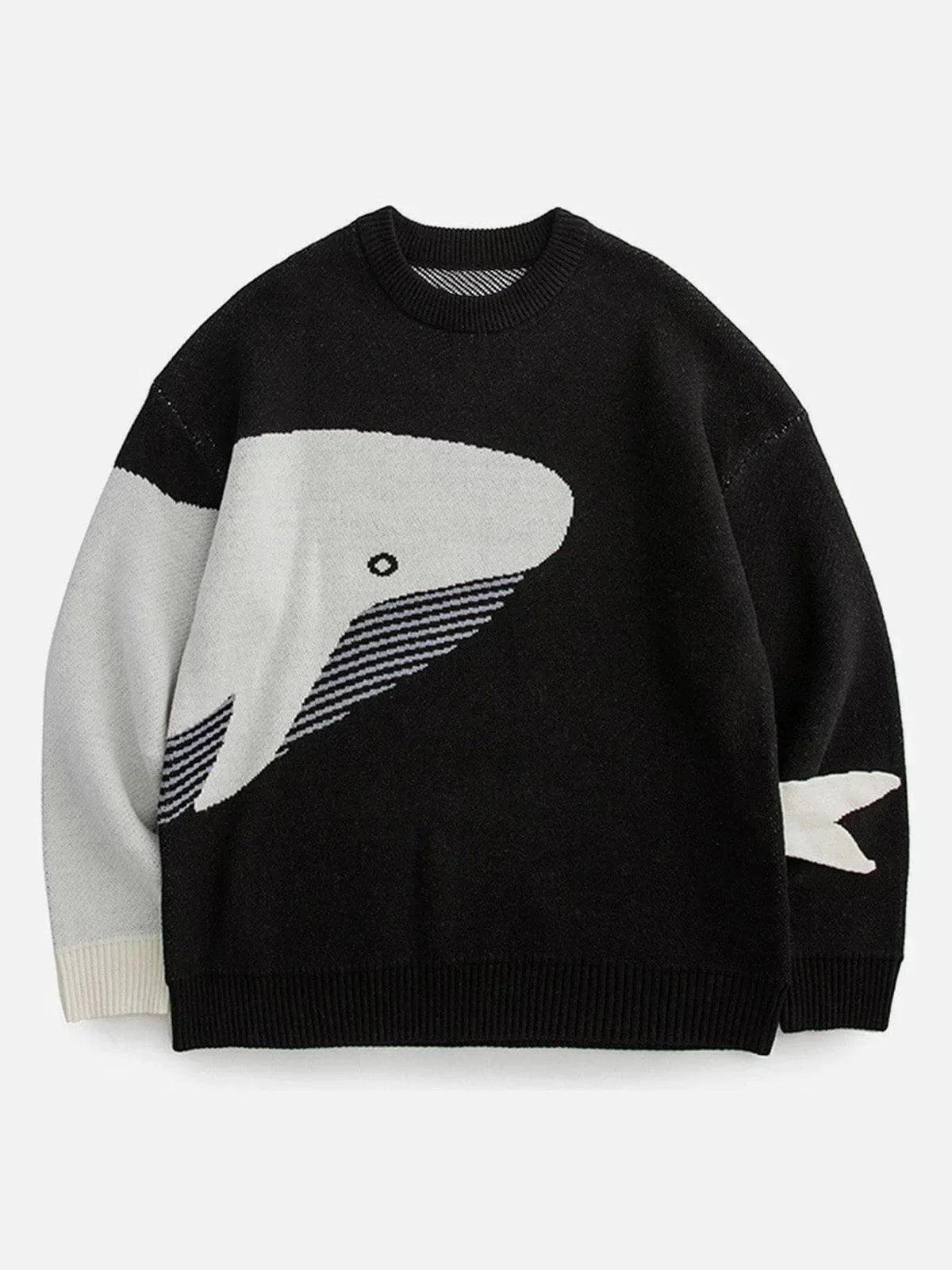 1984® - The Loneliest Whale Knit Sweater - 1984brand