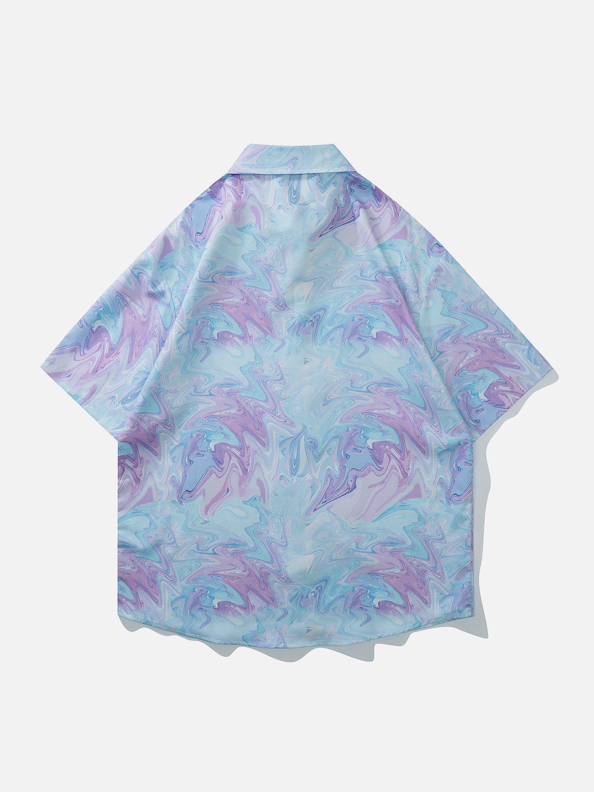 1984® - Tie Dye Gradient Short Sleeve Shirt - 1984brand