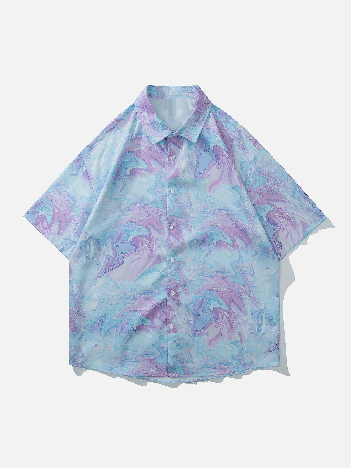 1984® - Tie Dye Gradient Short Sleeve Shirt - 1984brand