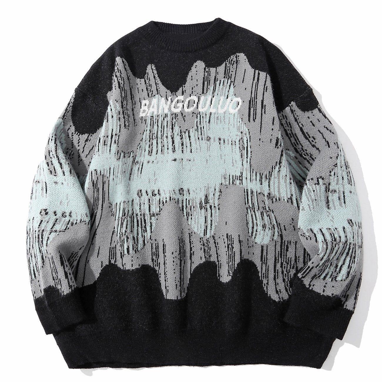 1984® - Tie Dye Pattern Knit Sweater - 1984brand