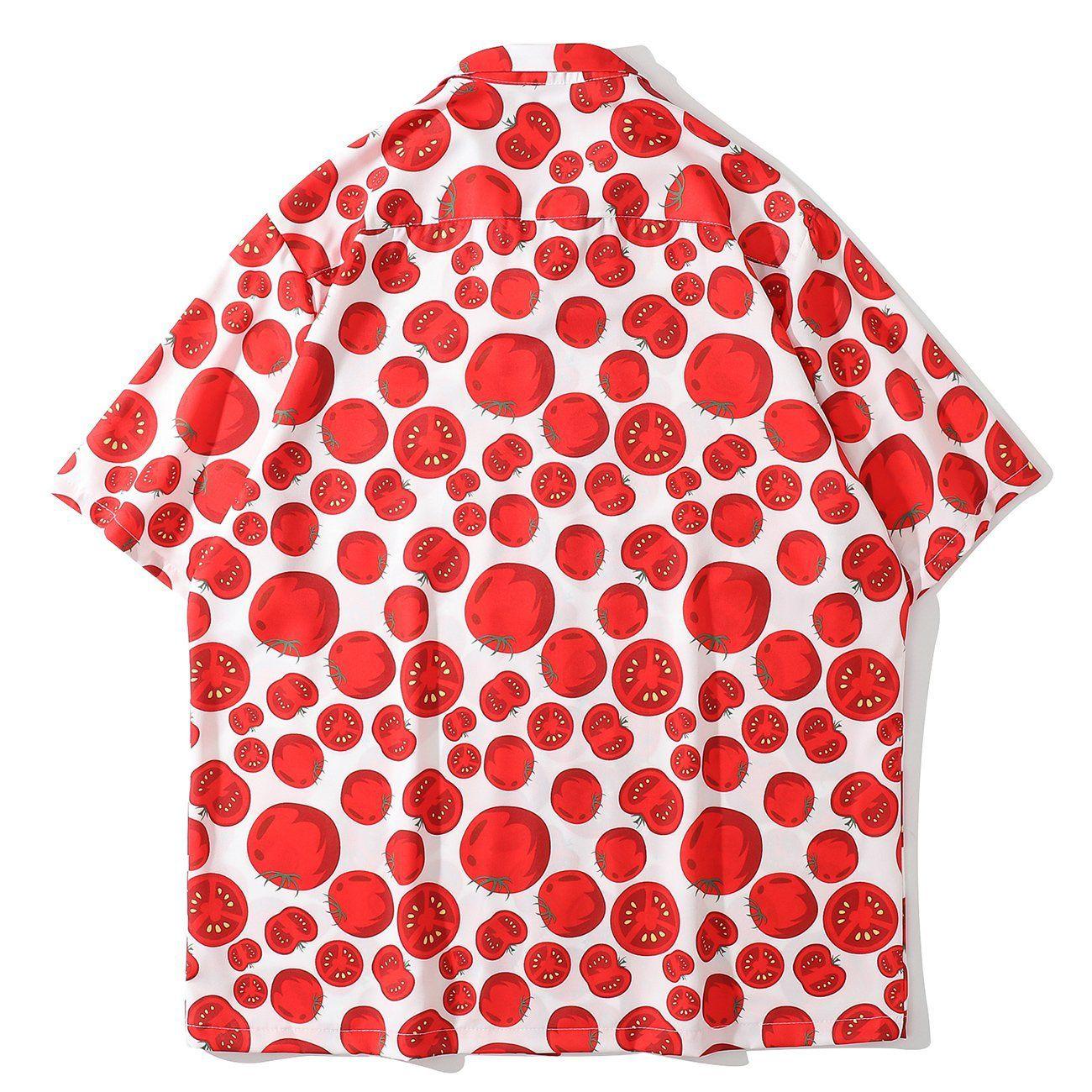 1984® - Tomato Print Short Sleeve Shirt - 1984brand