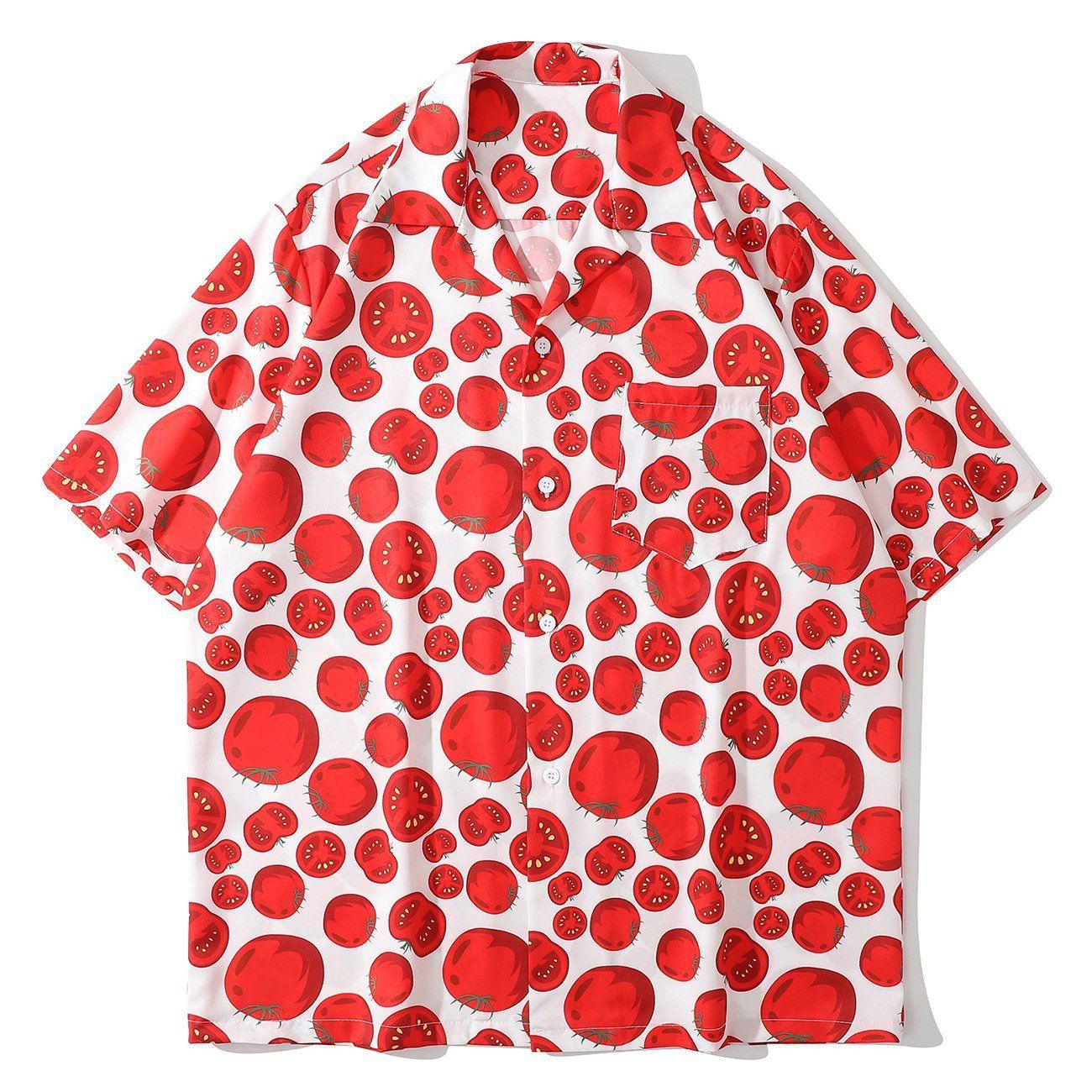 1984® - Tomato Print Short Sleeve Shirt - 1984brand