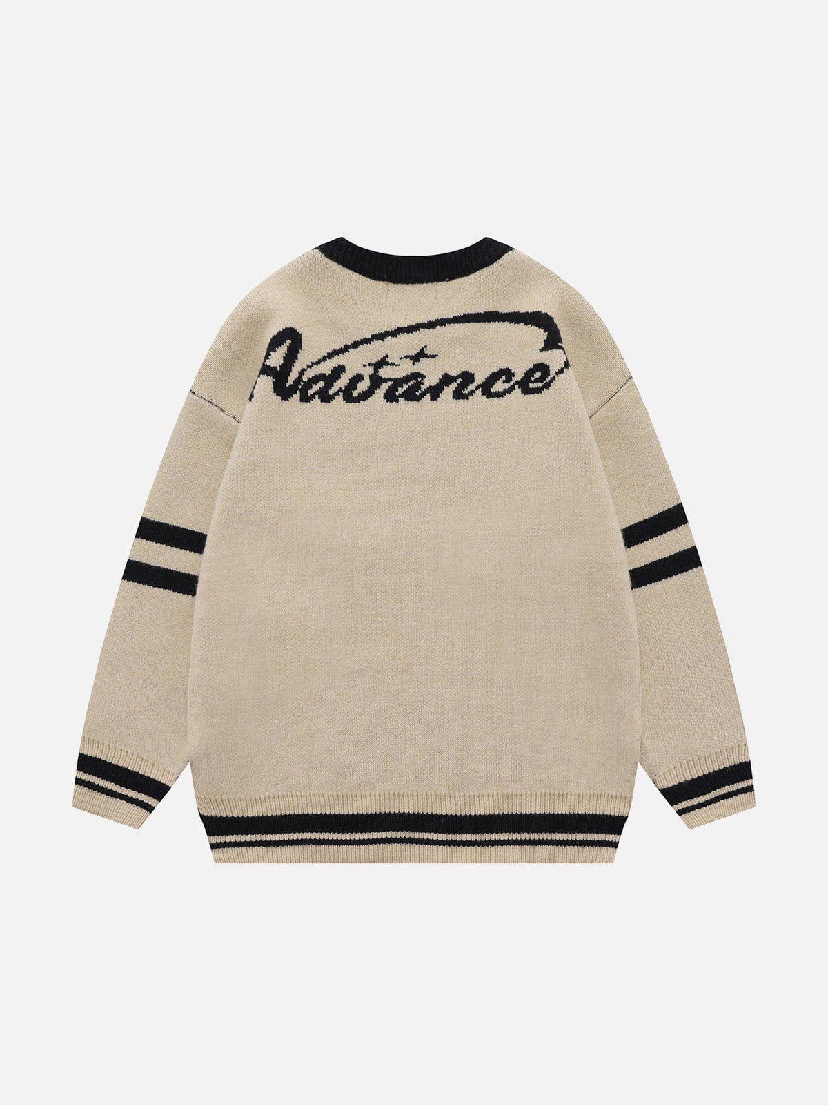 1984® - Vintage "ADVANCE" Print Sweater - 1984brand