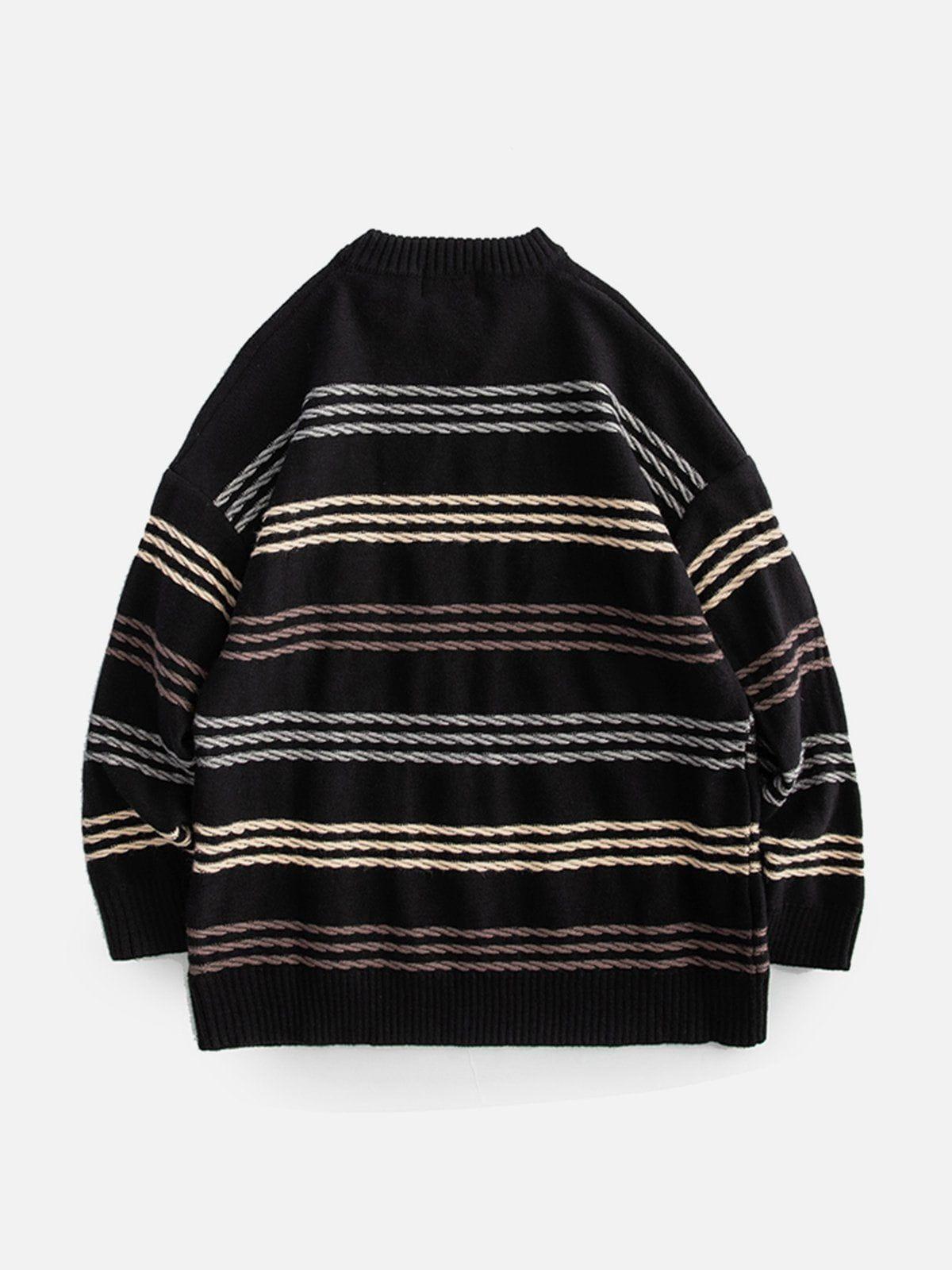 1984® - Vintage Colorful Stripe Sweater - 1984brand