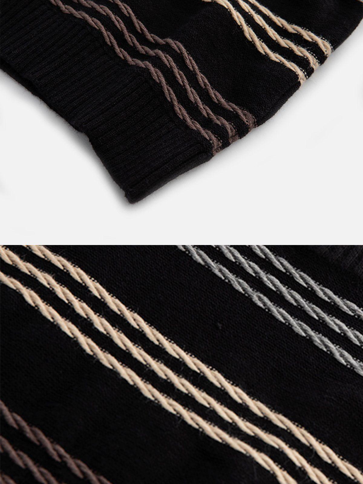 1984® - Vintage Colorful Stripe Sweater - 1984brand