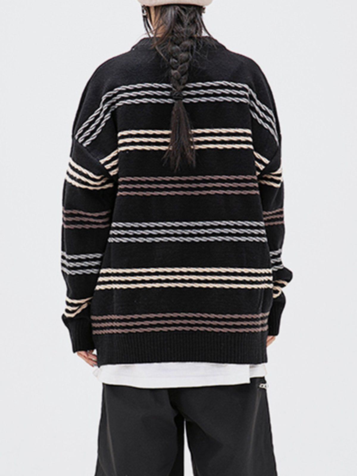 1984® - Vintage Colorful Stripe Sweater - 1984brand