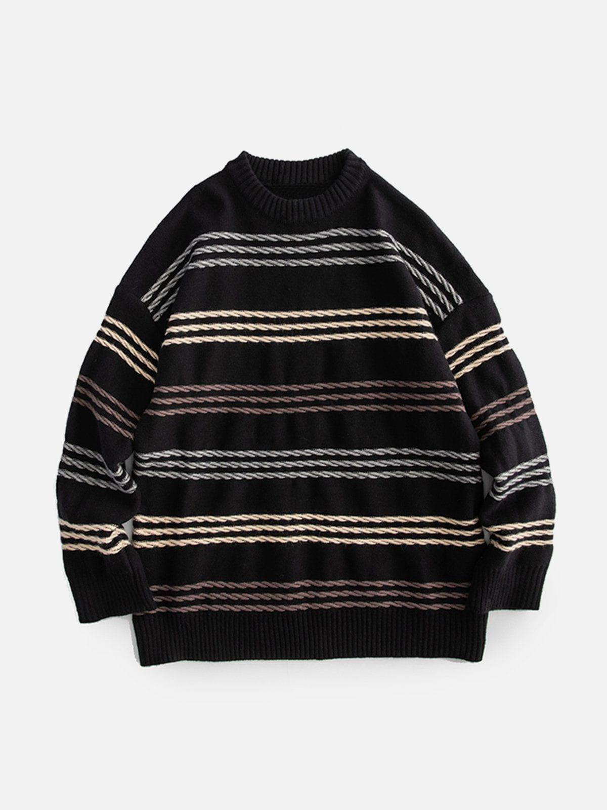 1984® - Vintage Colorful Stripe Sweater - 1984brand