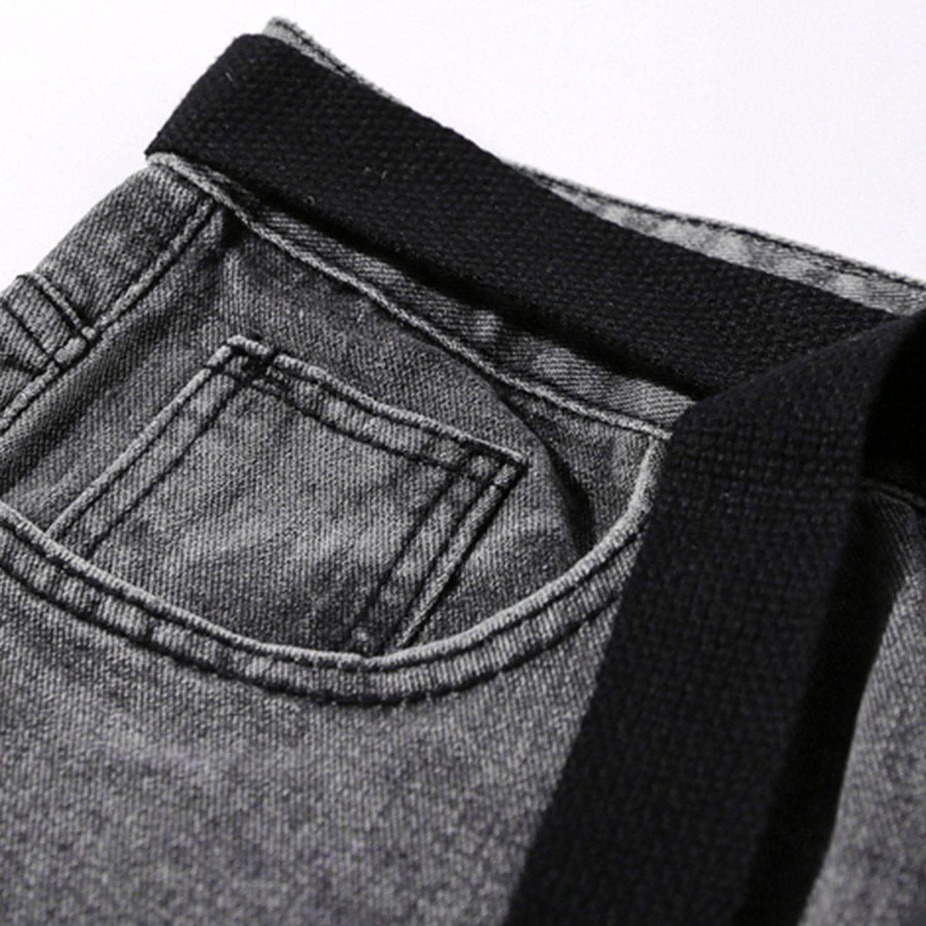 1984® - Vintage Distressed Right Angle Jeans - 1984brand