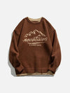 1984® - Vintage Fake Two Mountains Knit Sweater - 1984brand