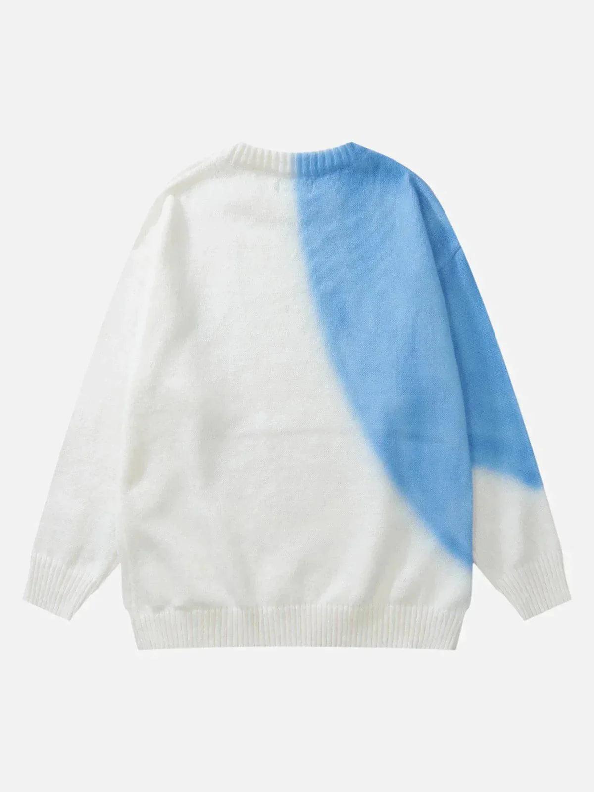 1984® - Vintage Gradient Contrast Sweater - 1984brand