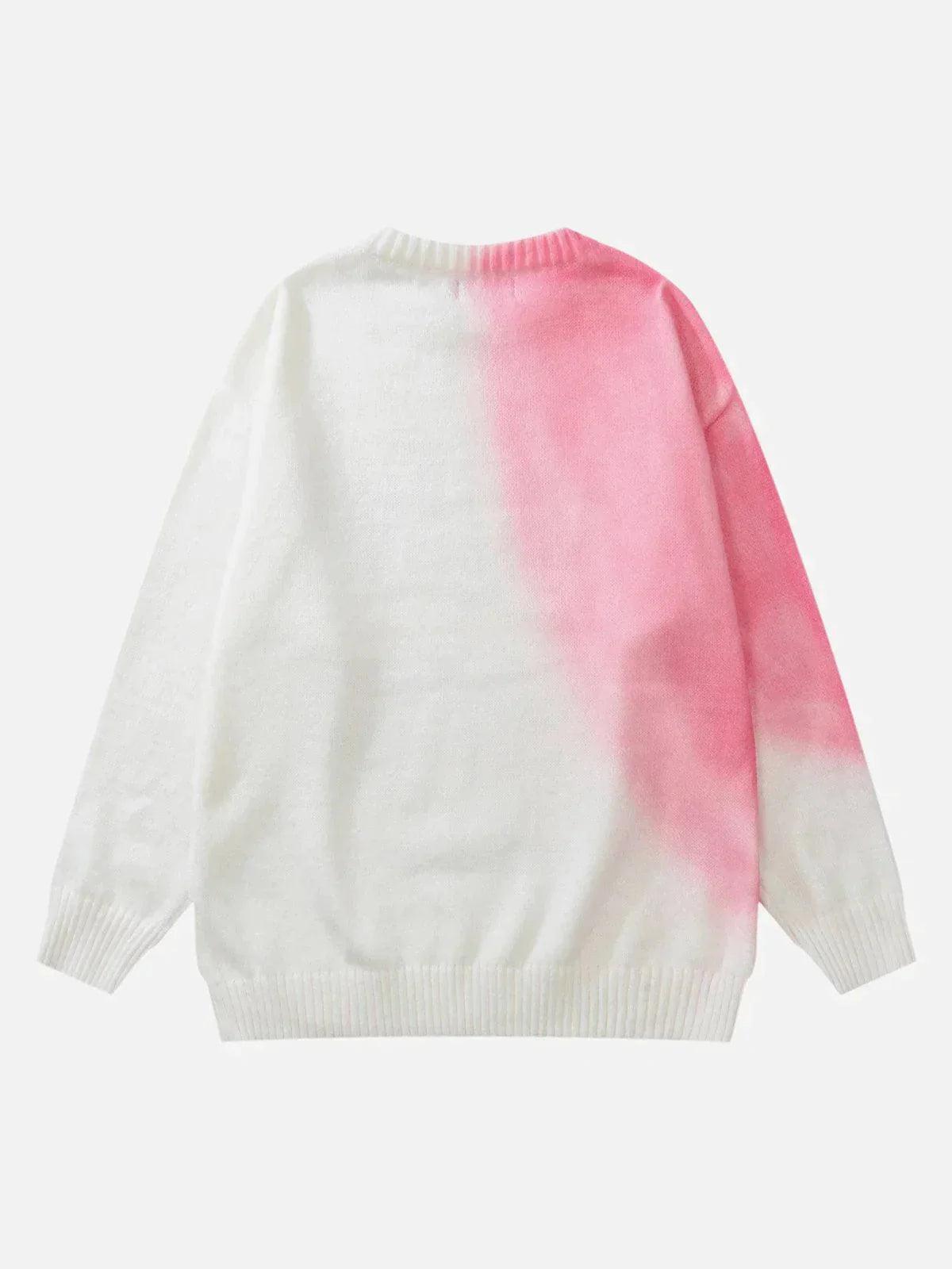 1984® - Vintage Gradient Contrast Sweater - 1984brand