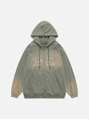 1984® - Vintage Gradient Letter Hoodie - 1984brand