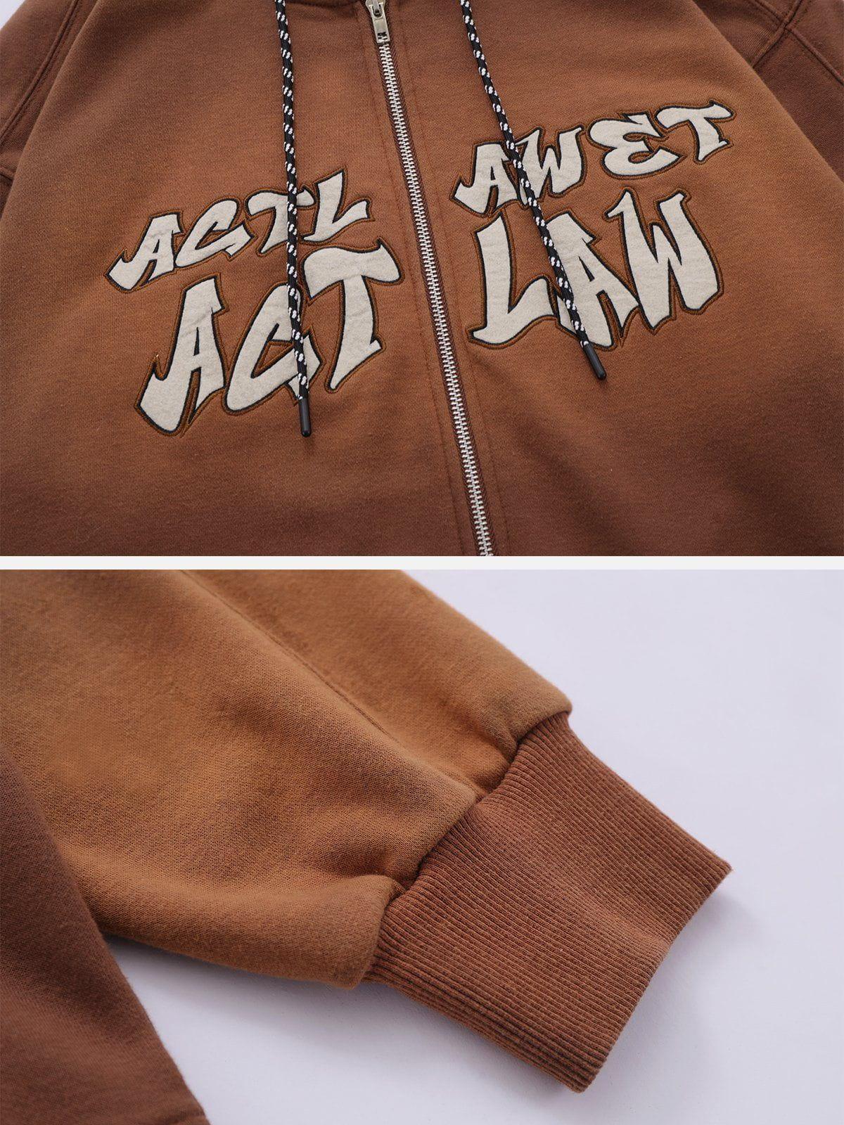 1984® - Vintage Gradient Letter Hoodie - 1984brand