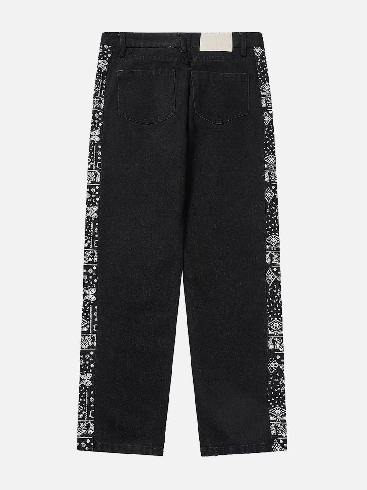 1984® - Vintage Paisley Side Panel Jeans - 1984brand