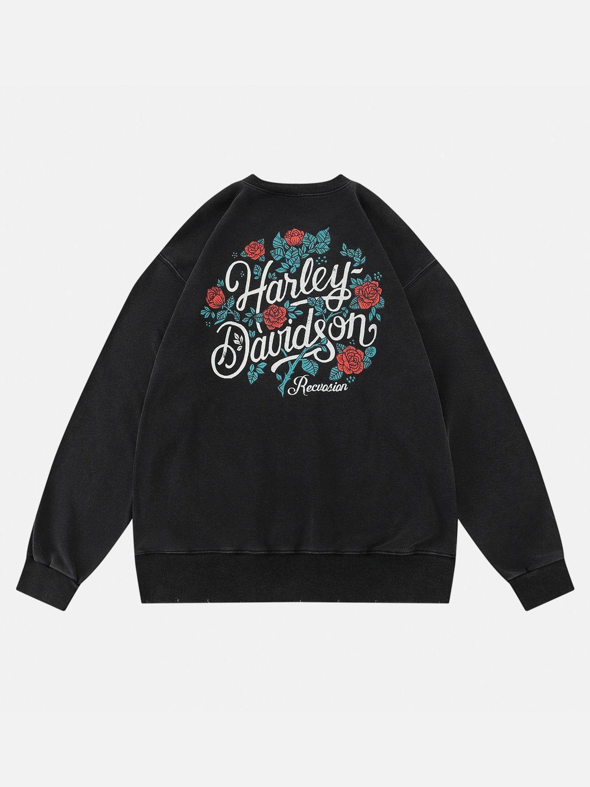 1984® - Vintage "R" Print Sweatshirt - 1984brand