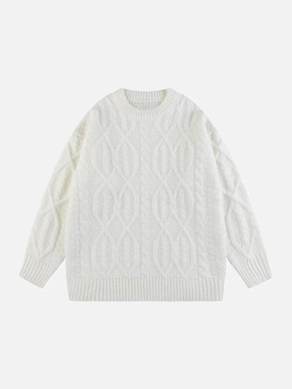 1984® - Vintage Solid Twist Sweater - 1984brand