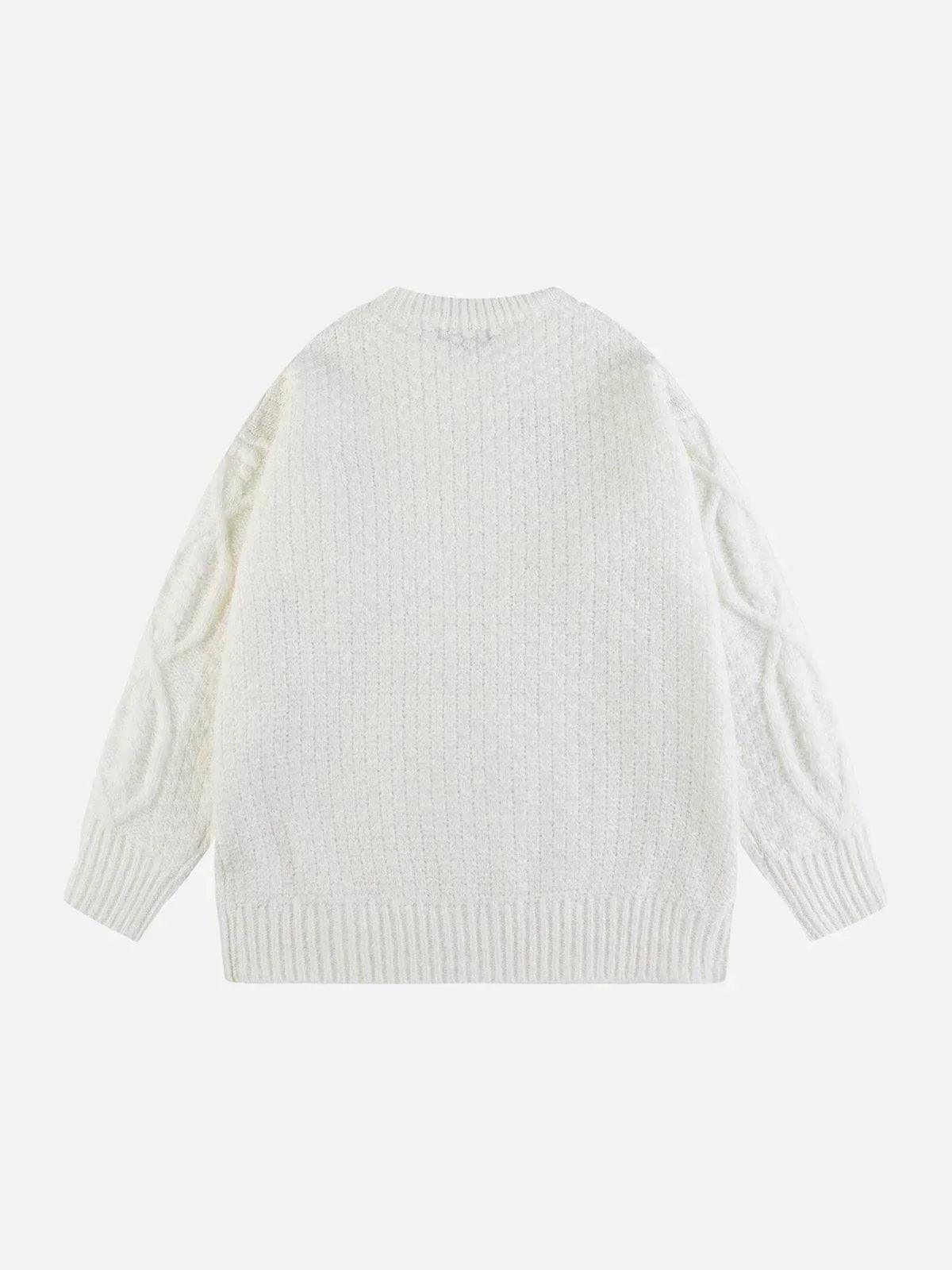 1984® - Vintage Solid Twist Sweater - 1984brand