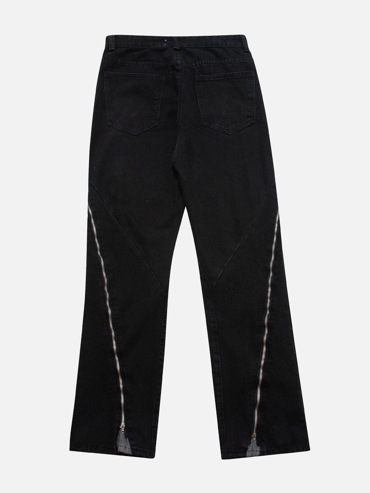 1984® - Vintage Wash Adjustable Zip Jeans - 1984brand