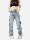 1984® - Vintage Wash Adjustable Zip Jeans - 1984brand