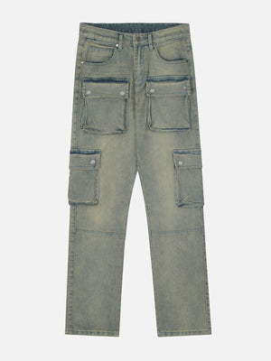 1984® - Vintage Wash Multi Pocket Jeans - 1984brand