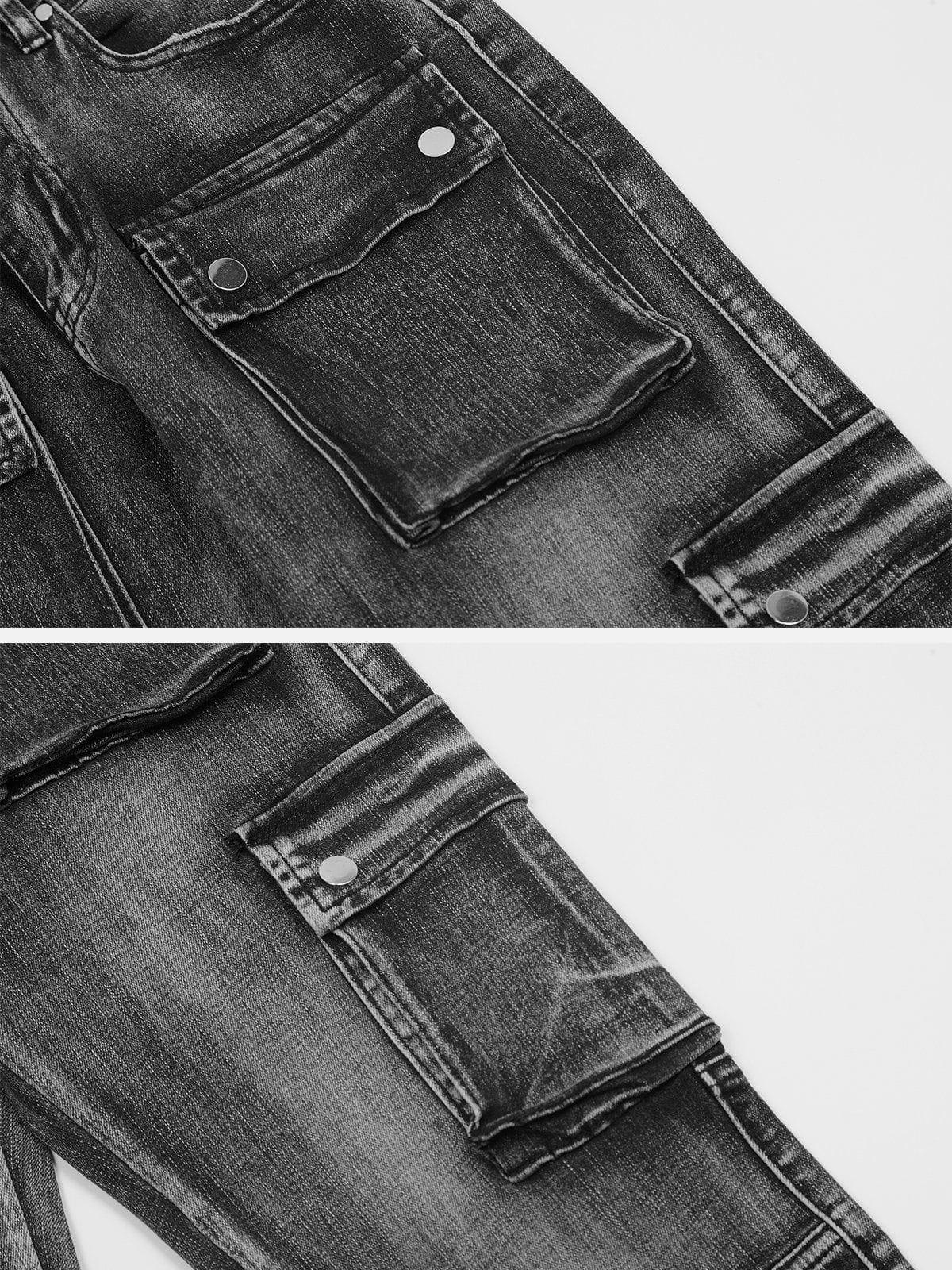 1984® - Vintage Wash Multi Pocket Jeans - 1984brand