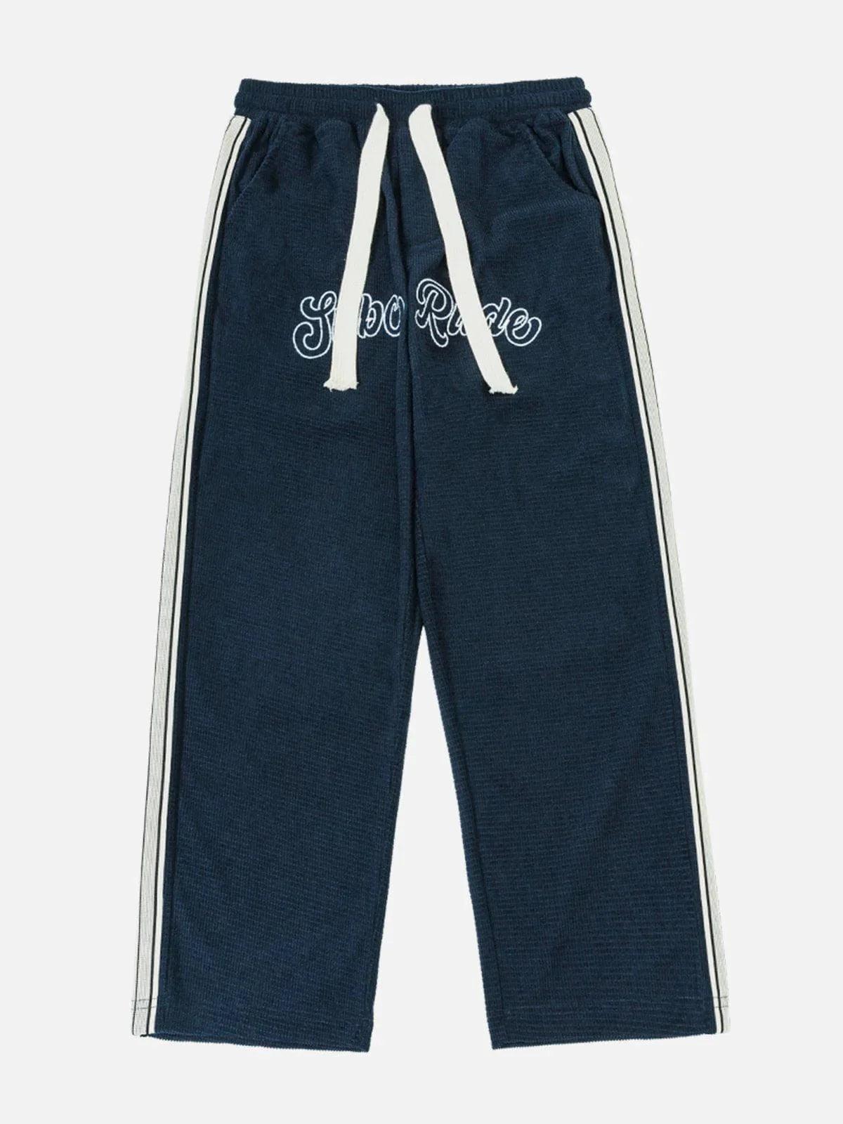 1984® - Waffle Embroidery Pants - 1984brand