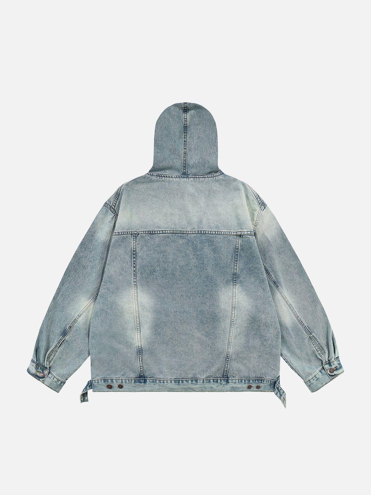 1984® - Washed Denim Hoodie - 1984brand