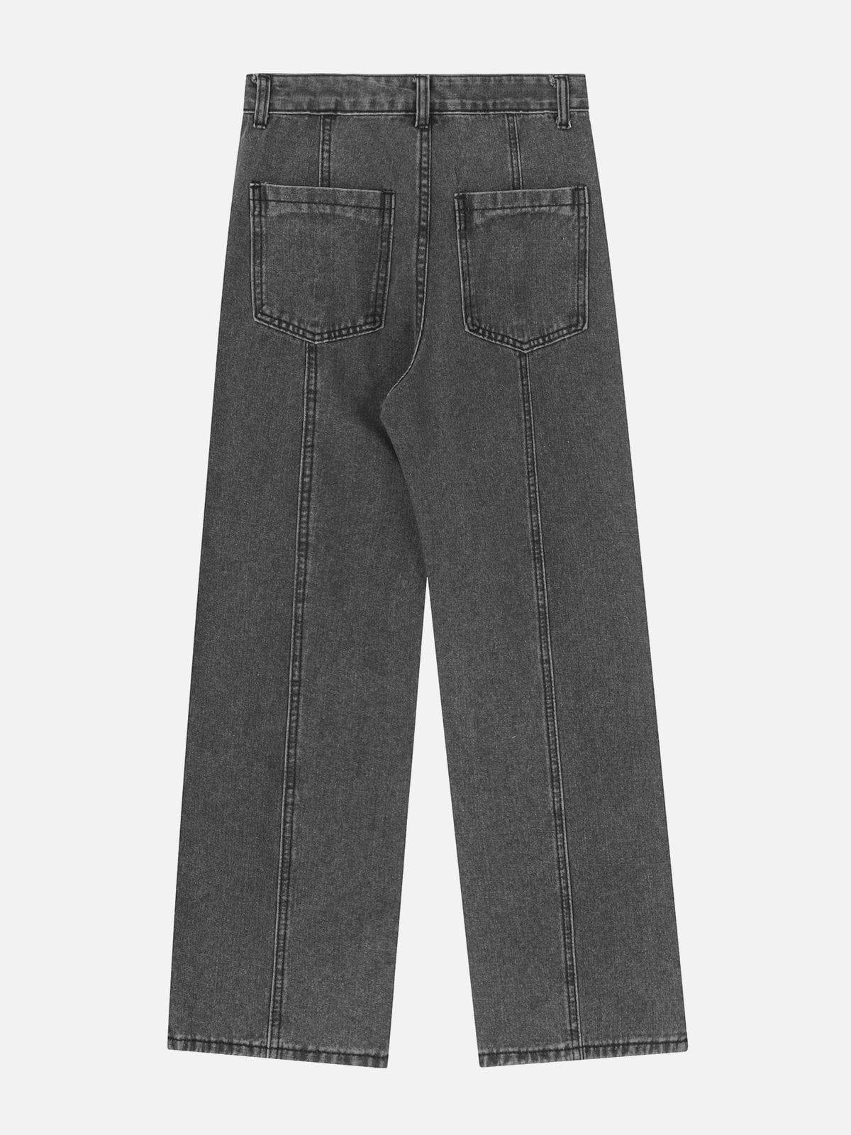 1984® - Washed Patchwork Jeans - 1984brand