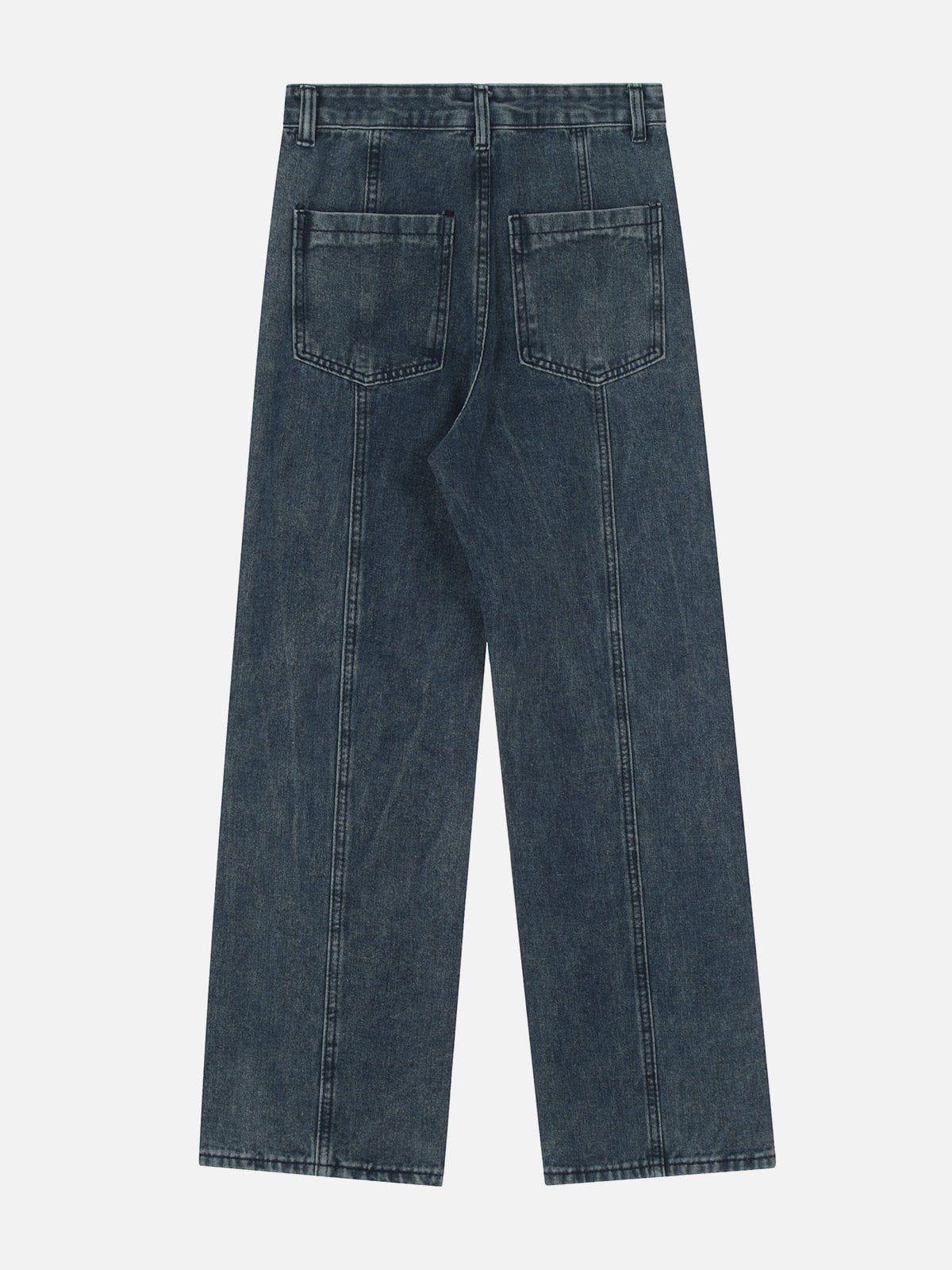 1984® - Washed Patchwork Jeans - 1984brand