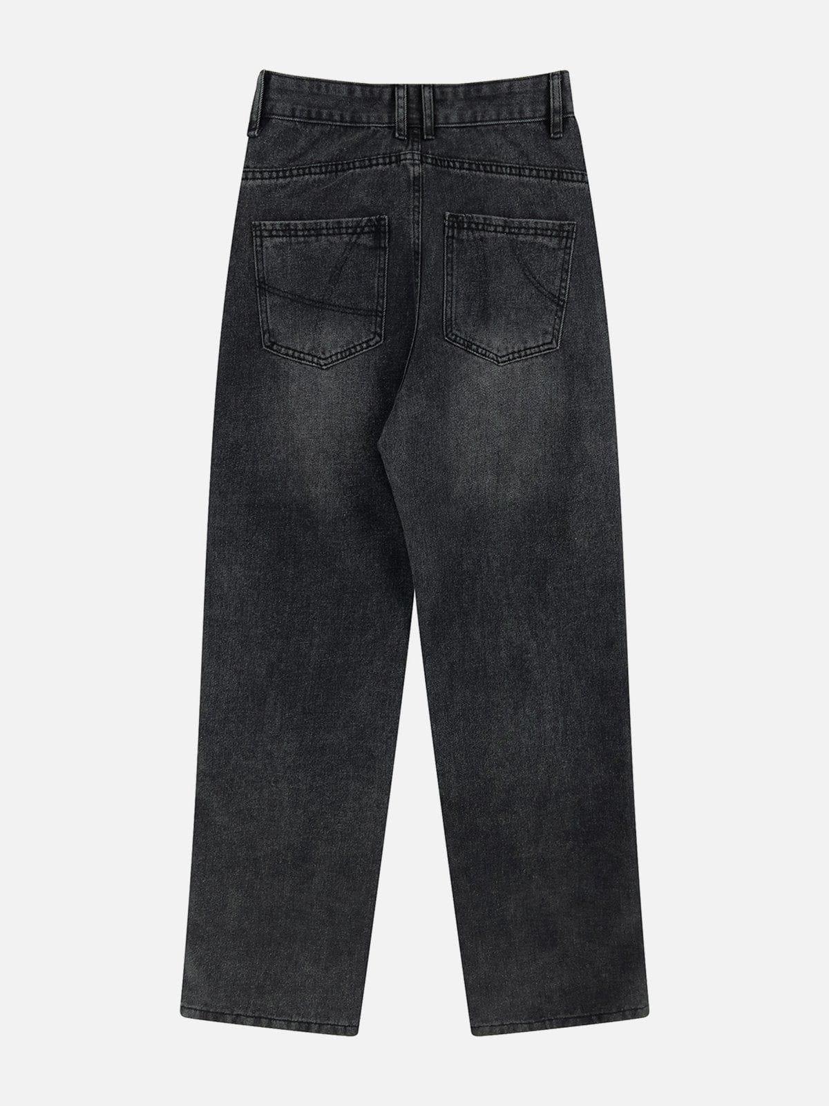 1984® - Washed Patchwork Jeans - 1984brand