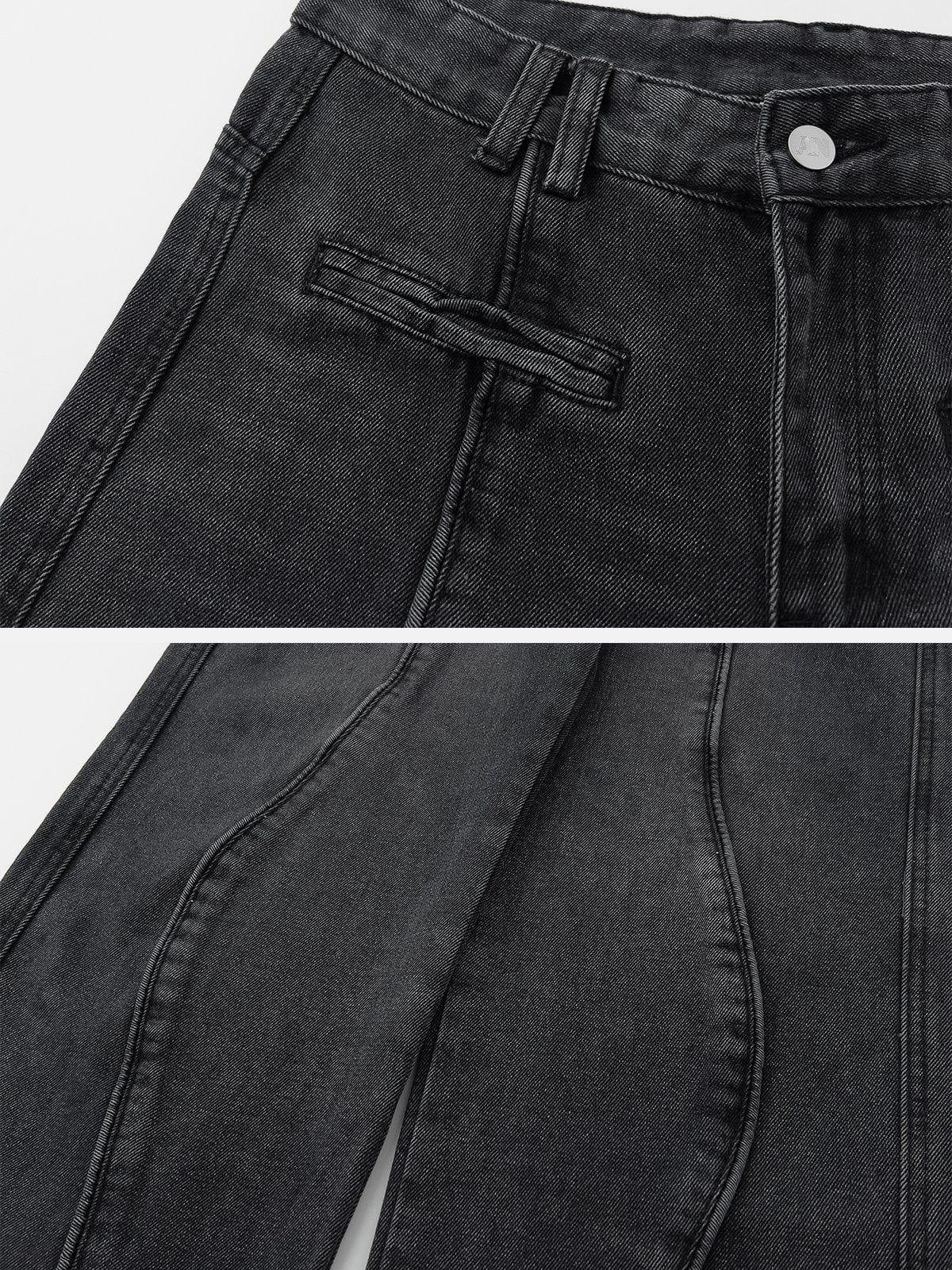 1984® - Washed Patchwork Jeans - 1984brand