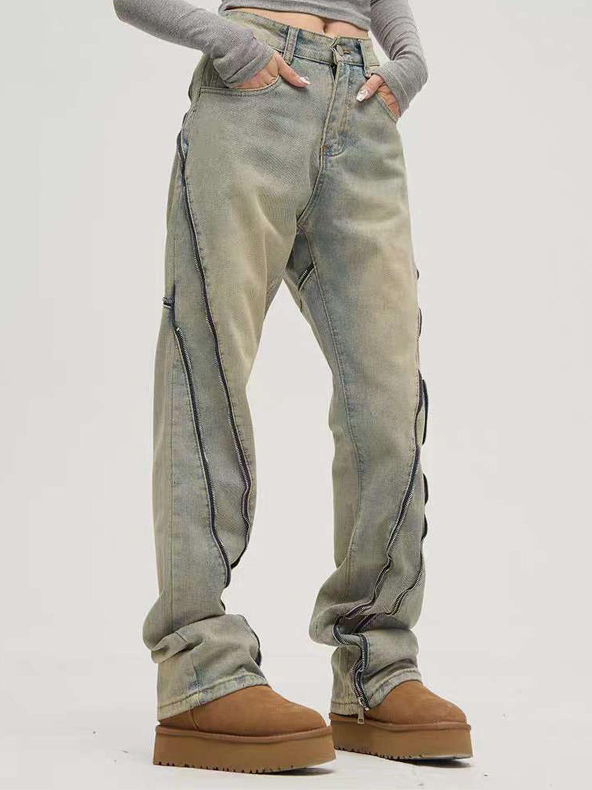 1984® - Washed ZIP UP Jeans - 1984brand