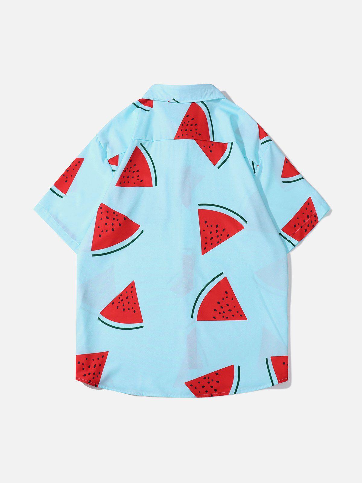 1984® - Watermelon Print Short Sleeve Shirt - 1984brand