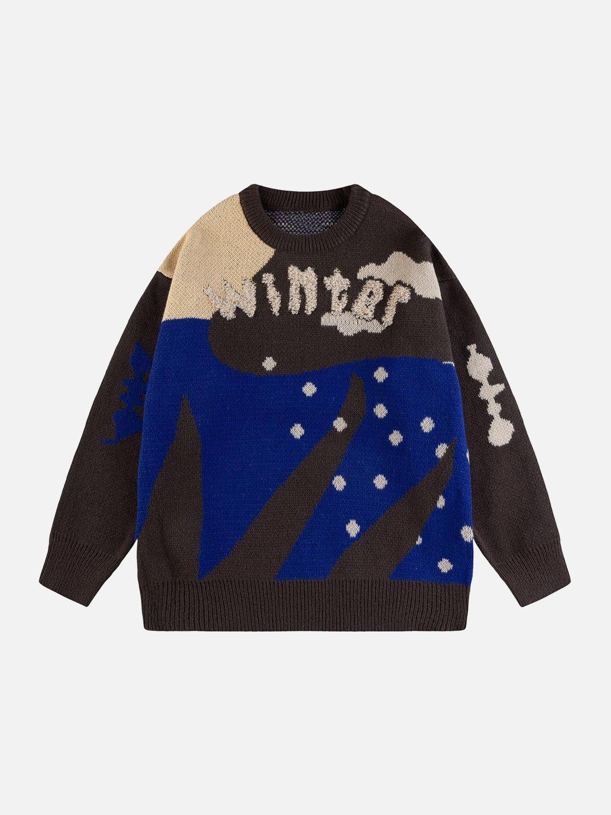 1984® - “Winter” Embroidery Sweater - 1984brand