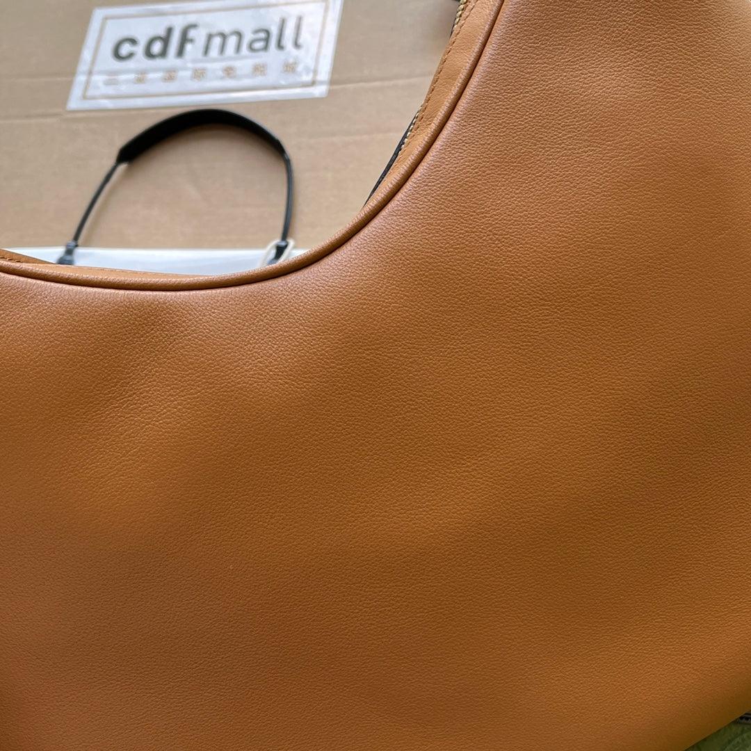 gg Atache Large Shoulder Bag Brown For Women, Women&#8217;s Bags 13.8in/35cm gg‎ 702823 UXWBG 3162