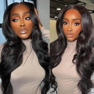 Pre Bleached Deep Wave Glueless Wig 8x5 Partingplus Lace Closure Wig Beginner Friendly 1 Min Install Hermosa Hair