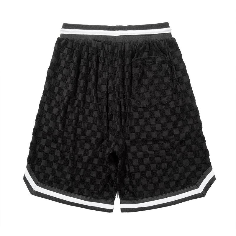 Jersey Shorts - Checkered Black Hype+Essential