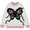 1984® Ripped Jacquard Sweater Butterfly - 1984brand